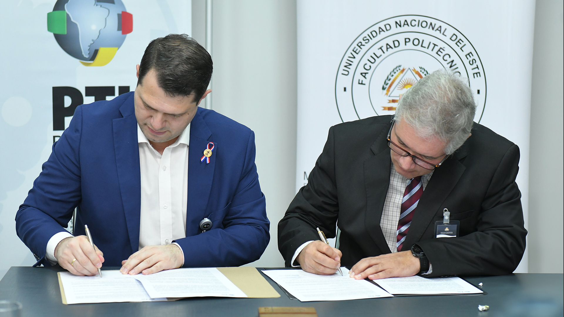 ALIANZA PARA LA INNOVACIÓN: PTI PARAGUAY Y FACULTAD POLITÉCNICA DE LA UNE FIRMARON CONVENIO