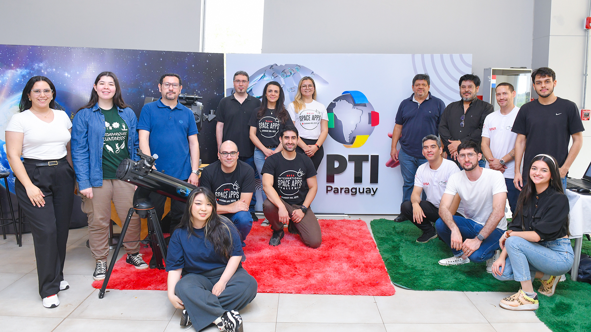 Exitosa tercera edición del NASA Space Apps Challenge en Ciudad del Este con el apoyo del PTI Paraguay