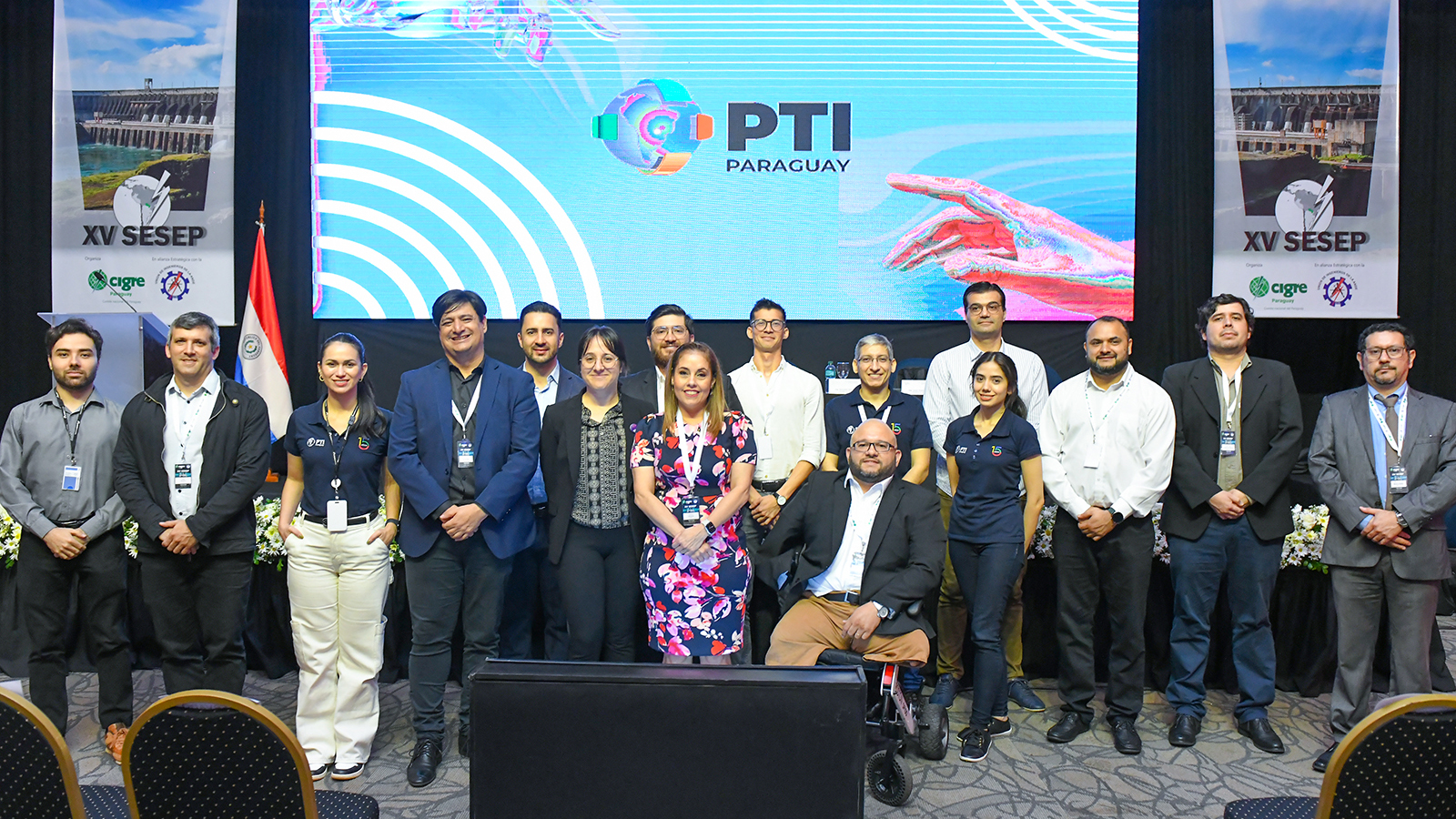 El PTI Paraguay marcó presencia en el mayor evento del sector eléctrico paraguayo